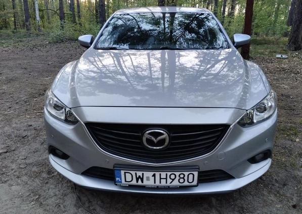 Mazda 6 cena 54000 przebieg: 178987, rok produkcji 2015 z Legnica małe 232